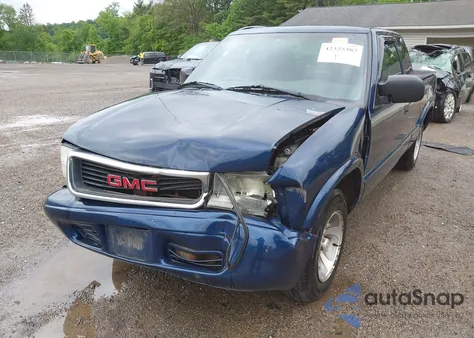 2003 GMC Sonoma Sls из США, поврежденный, VIN 1GTCS19H738116064